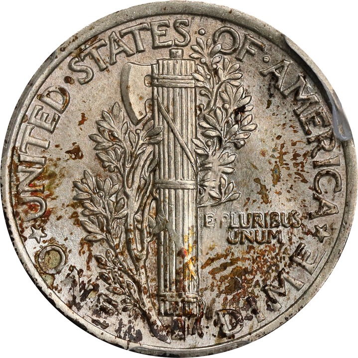 1917 10c MS60 CAC thumbnail 24