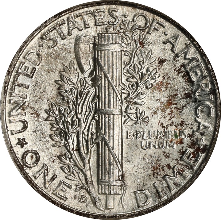 1945-D 10c MS FB MS65 FB thumbnail 12
