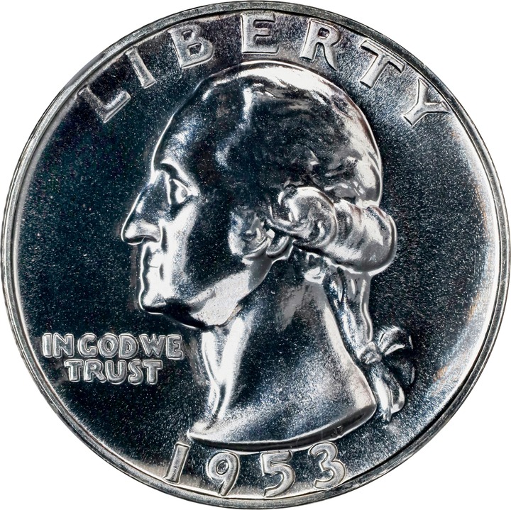 1953 25c PR69 thumbnail 3