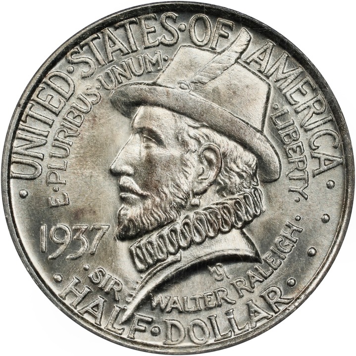 1937 50c Roanoke Island XF45 thumbnail 24