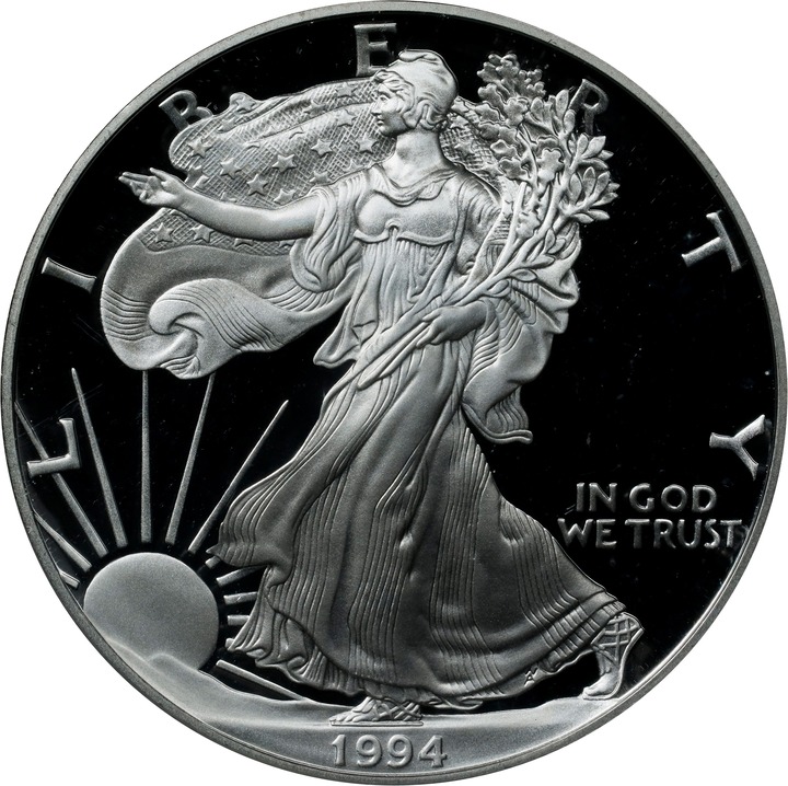 1994-P $1  Silver Eagle PR DCAM thumbnail 19