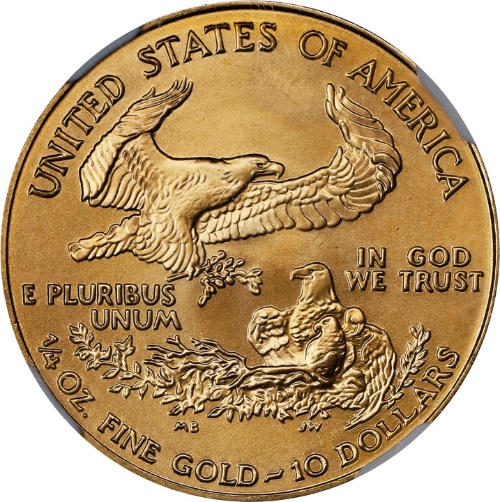 2002 $10  Gold Eagle MS64 thumbnail 2