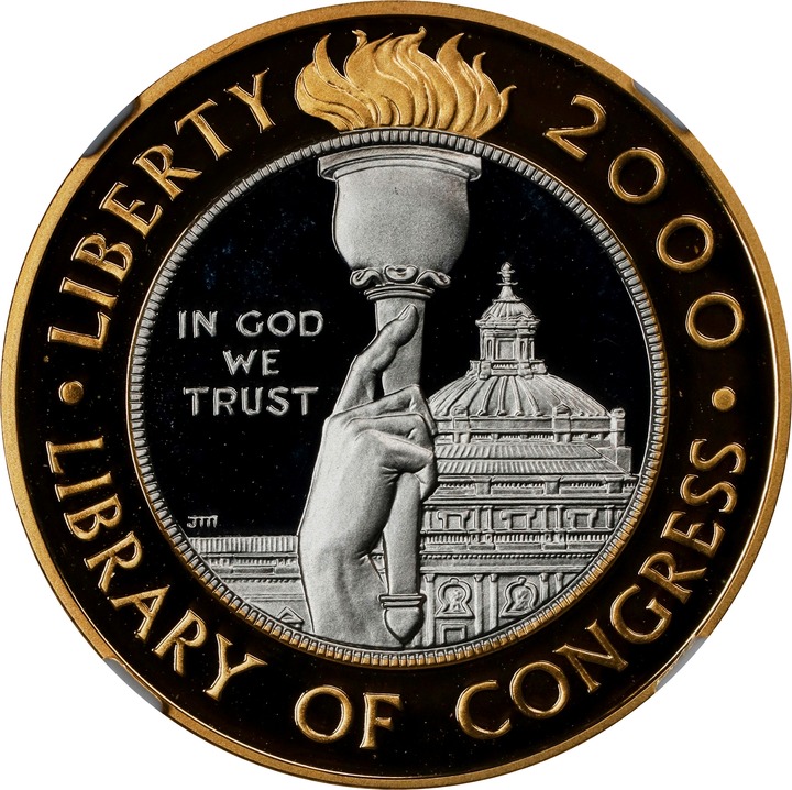 2000-W G/P$10 Library of Congress Bicentennial PR DCAM thumbnail 15