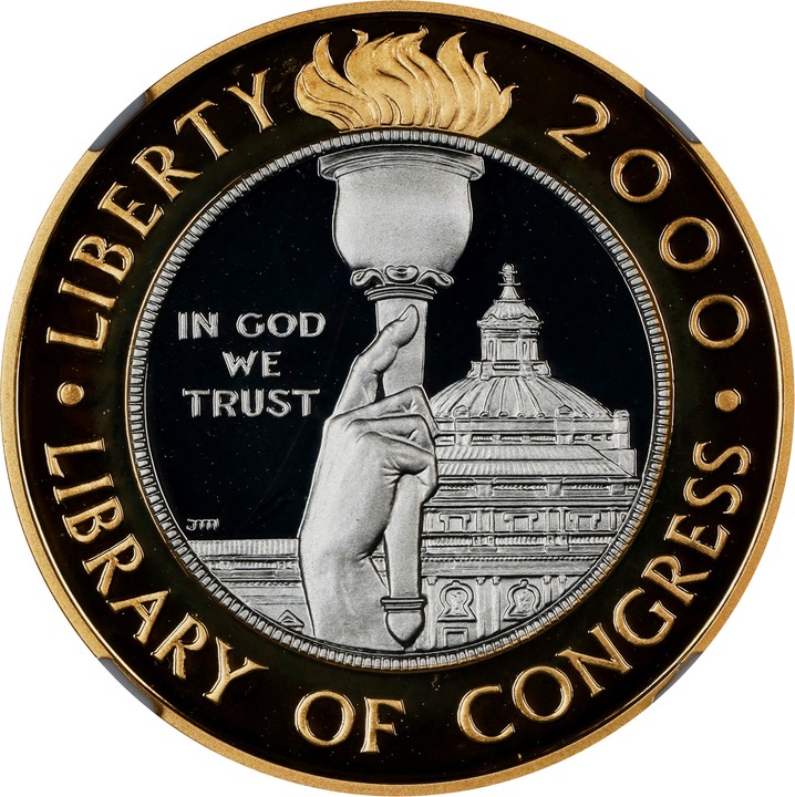 2000-W G/P$10 Library of Congress Bicentennial PR DCAM thumbnail 16