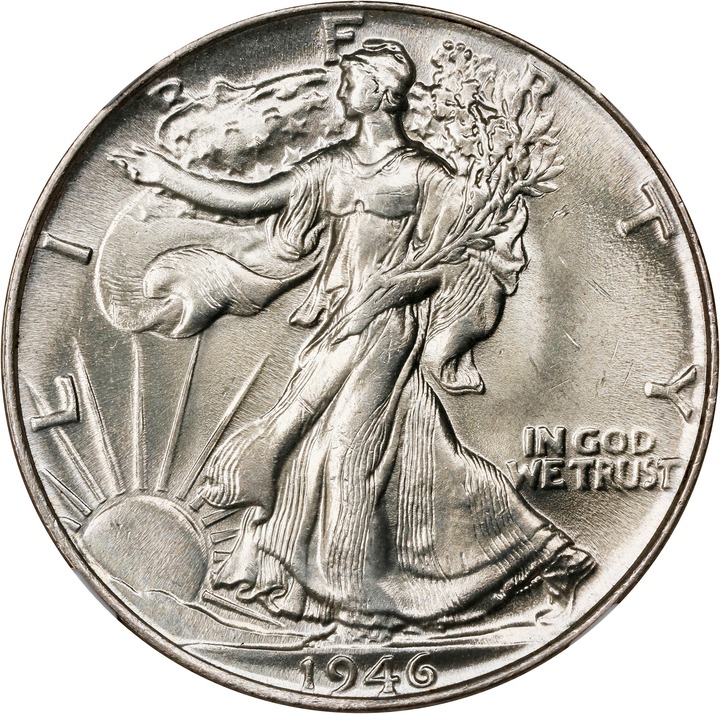 1946 50c Doubled Die Reverse, FS-801 MS thumbnail 14