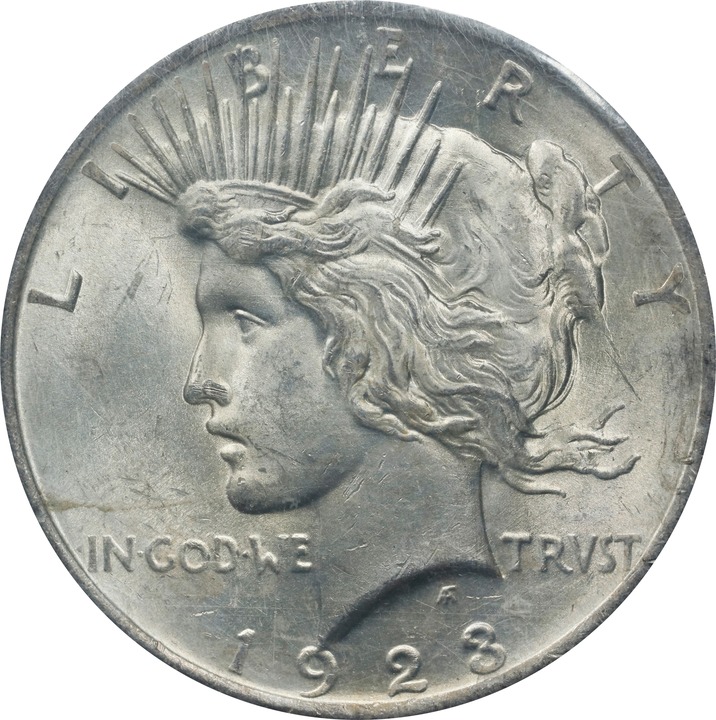 1923 $1  GSA Soft Pack MS60 thumbnail 2