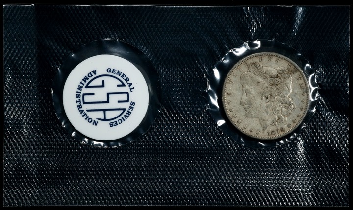 1879 $1  GSA Hoard, Soft Package AU50 thumbnail 22