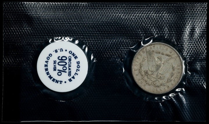 1879 $1  GSA Hoard, Soft Package AU50 thumbnail 23