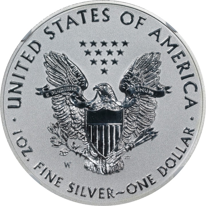 2021-W $1  Silver Eagle, Reverse Proof, Type 1 PR70 CAC thumbnail 20