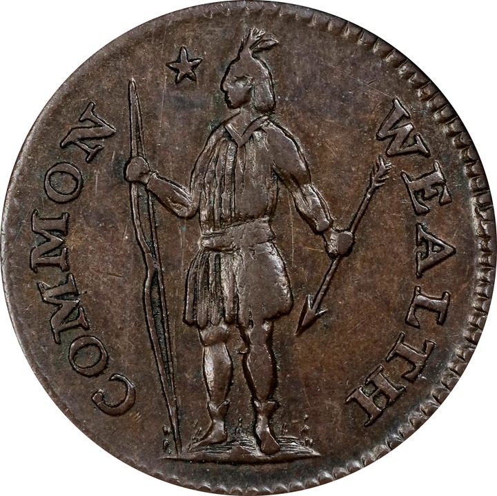 1787 Copper Massachusetts MS BN thumbnail 9