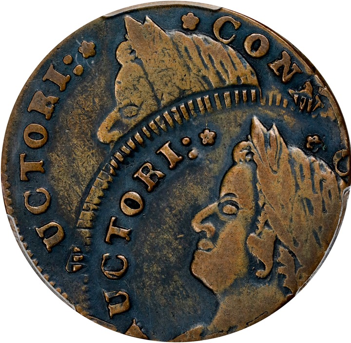 Image for 1787 Copper Connecticut, Draped Bust Left, ETLIR MS BN VF20 BN