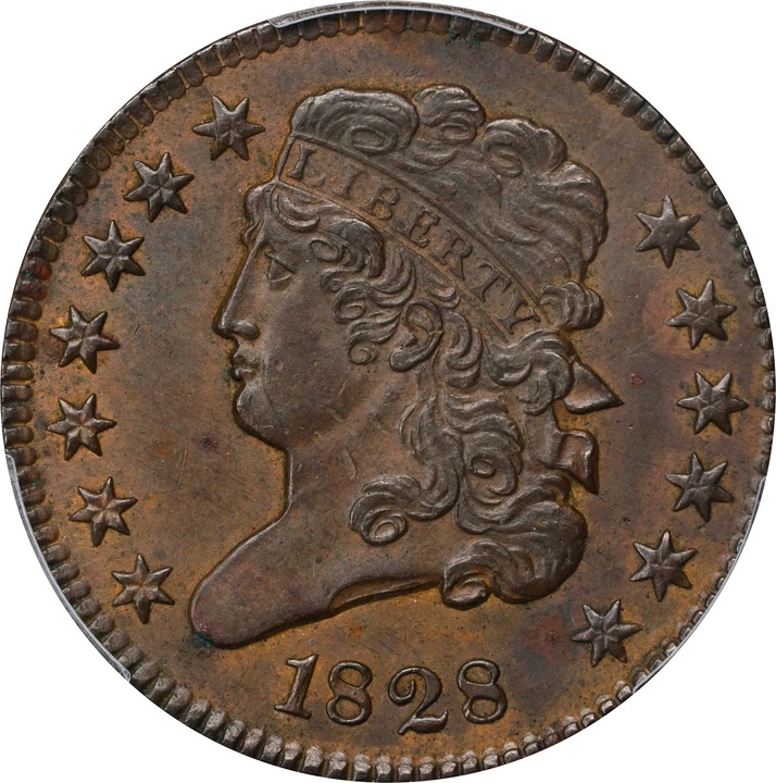 1828 1/2c 13 Stars MS BN thumbnail 6