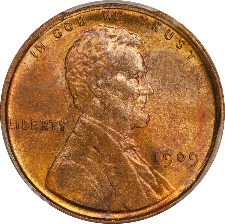 1909 1c Lincoln MS RB MS61 RB thumbnail 16