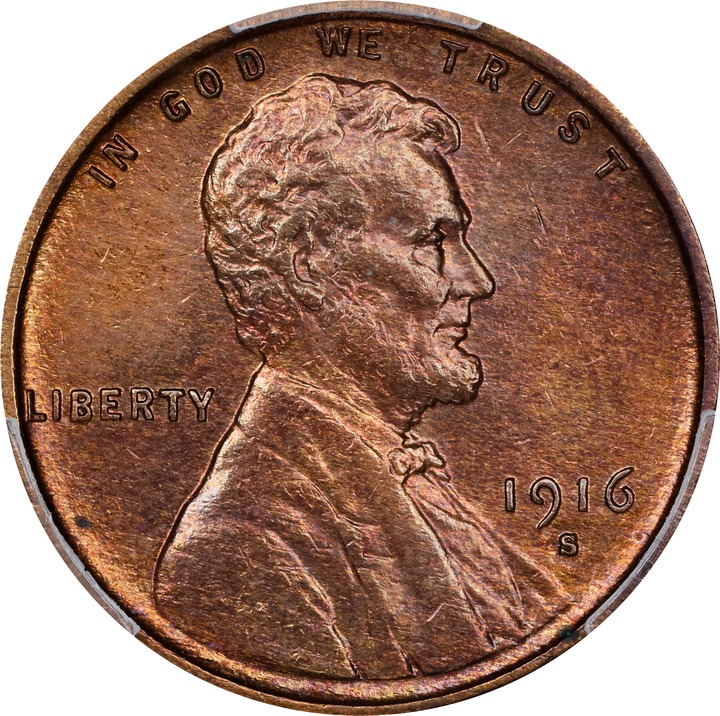 1916-S 1c MS BN VG10 BN thumbnail 5