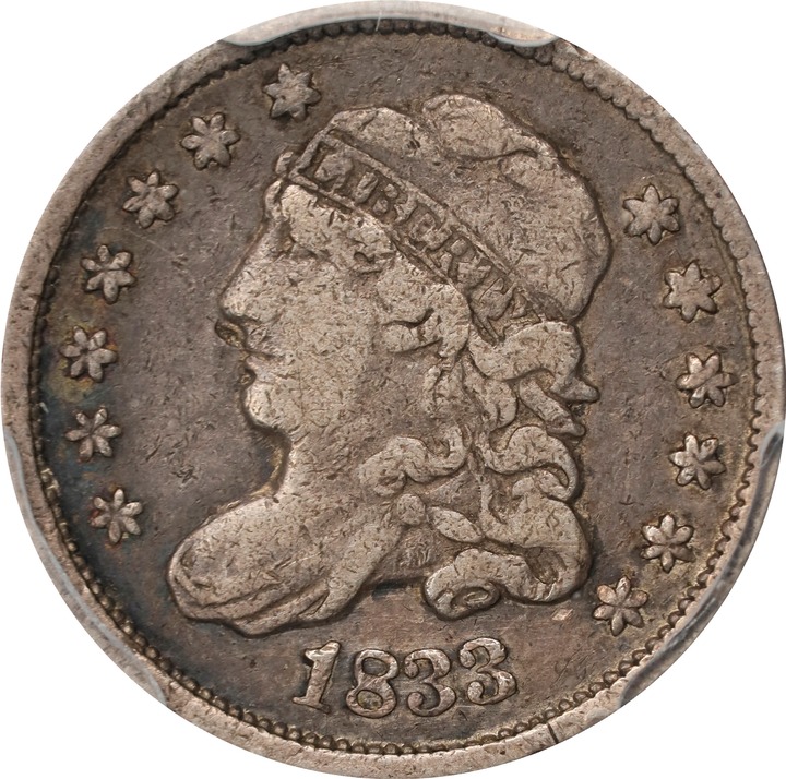 Capped Bust Half Dime H10c 1829-1837 [Type] G6 thumbnail 9
