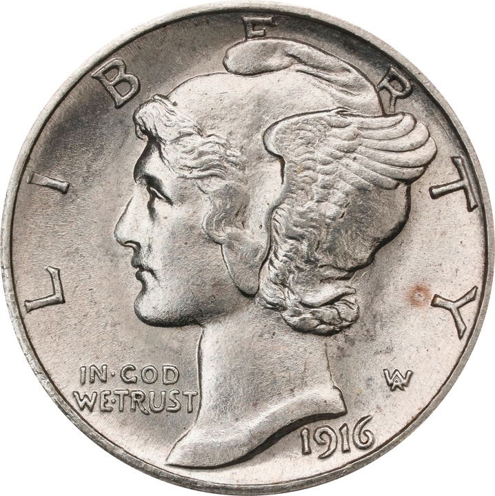 1916-S 10c Mercury MS thumbnail 12