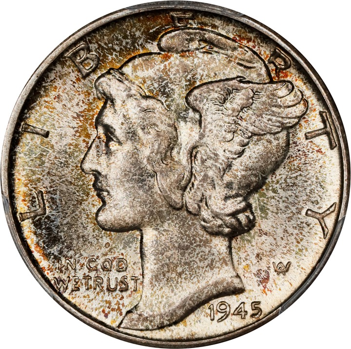 1945-D 10c MS thumbnail 9