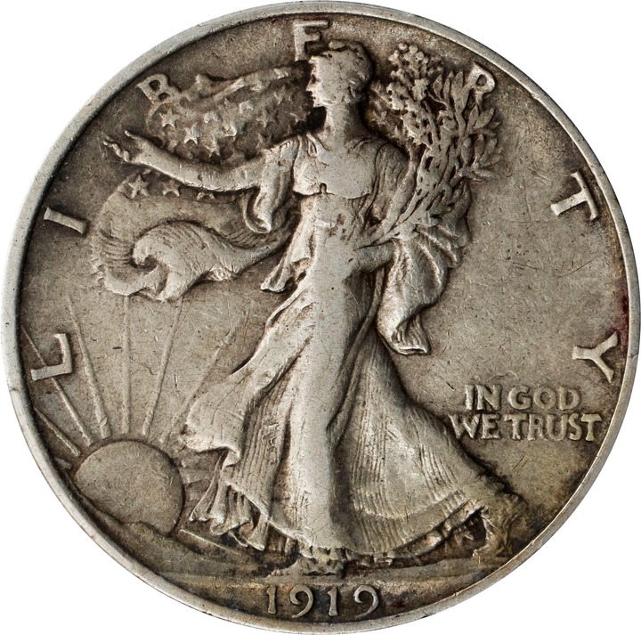 1919 50c AU58 CAC thumbnail 23
