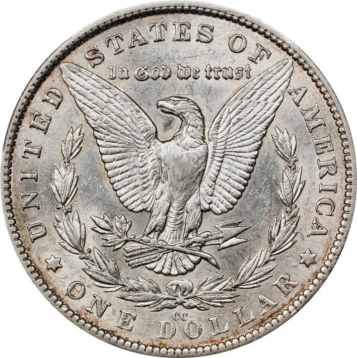 1882-CC $1 AU53 CAC thumbnail 2