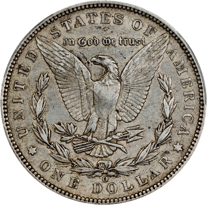 1888-O $1  Hot Lips XF40 thumbnail 2