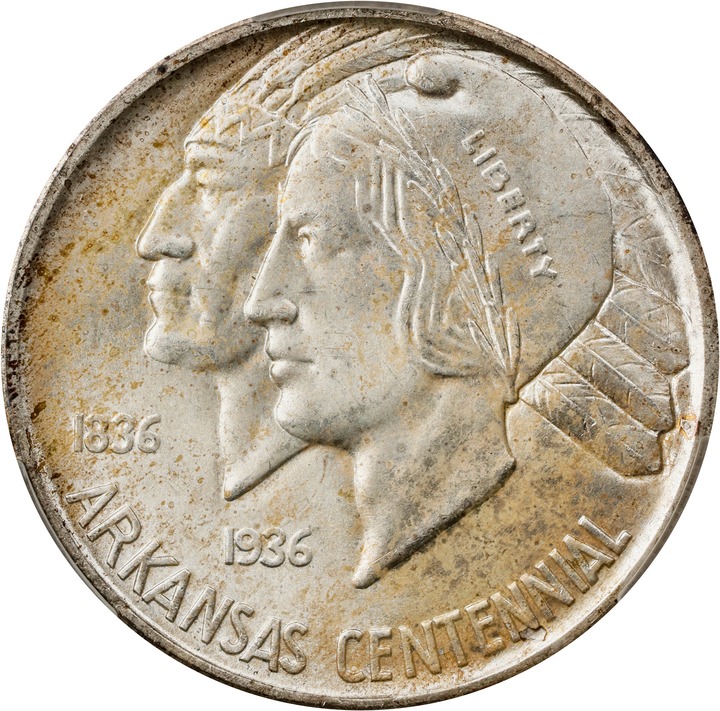 1939-S 50c Arkansas MS64 thumbnail 3
