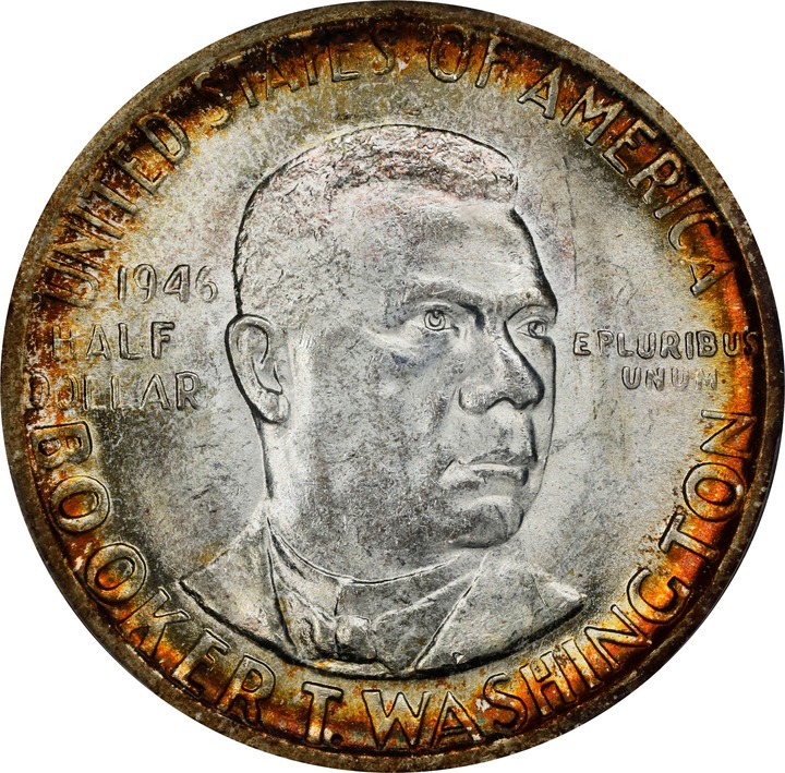 Image for 1946 50c Booker T. Washington MS67