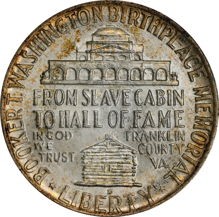 1946-D 50c Booker T. Washington AU55 thumbnail 21