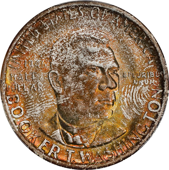 1946-S 50c Booker T. Washington MS67 thumbnail 3
