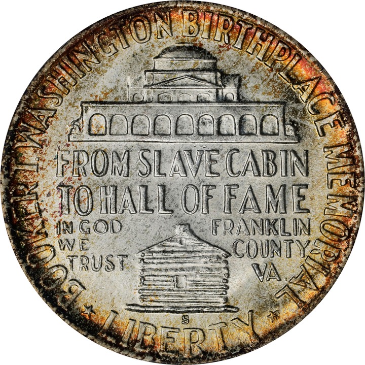 1946-S 50c Booker T. Washington MS67 thumbnail 4
