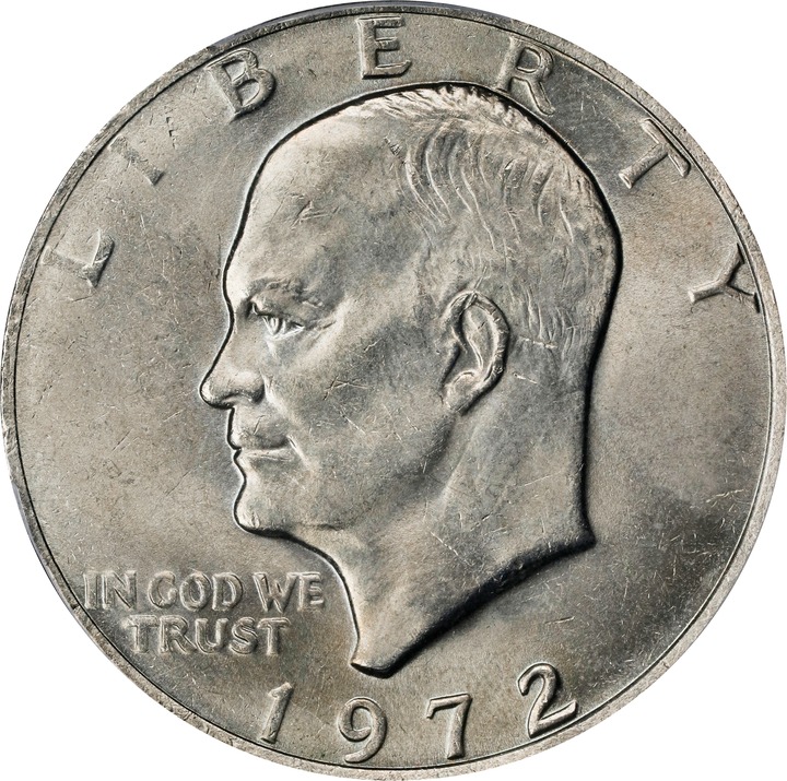 1972 $1  Type 2 MS64 thumbnail 5