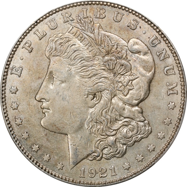 1921-S $1  Thorn Head, VAM-1B2 MS62 thumbnail 2