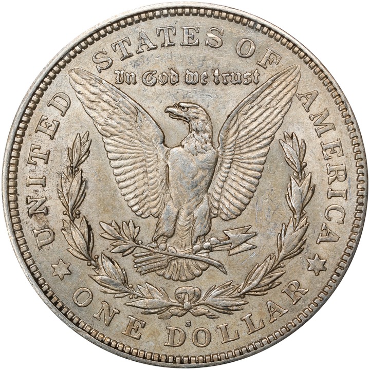 1921-S $1  Thorn Head, VAM-1B2 MS62 thumbnail 3