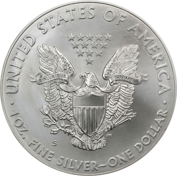 2011-S $1  Silver Eagle, Burnished, 25th Anniversary MS63 thumbnail 25