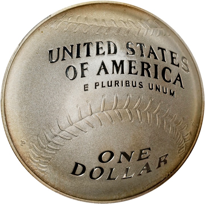 2014-P S$1 Baseball Hall of Fame PR DCAM PR70 DCAM thumbnail 10