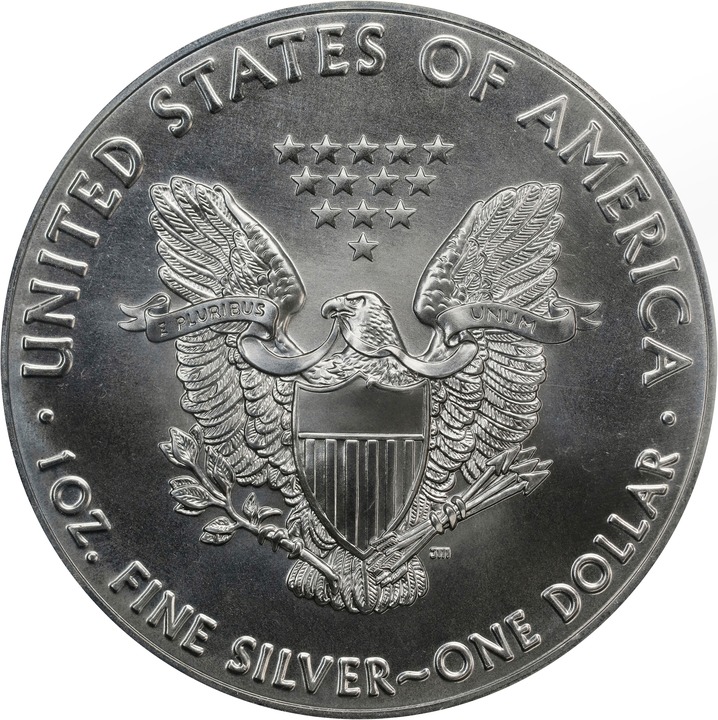 2017-(S) $1  Silver Eagle, Struck at San Francisco Mint MS66 thumbnail 4