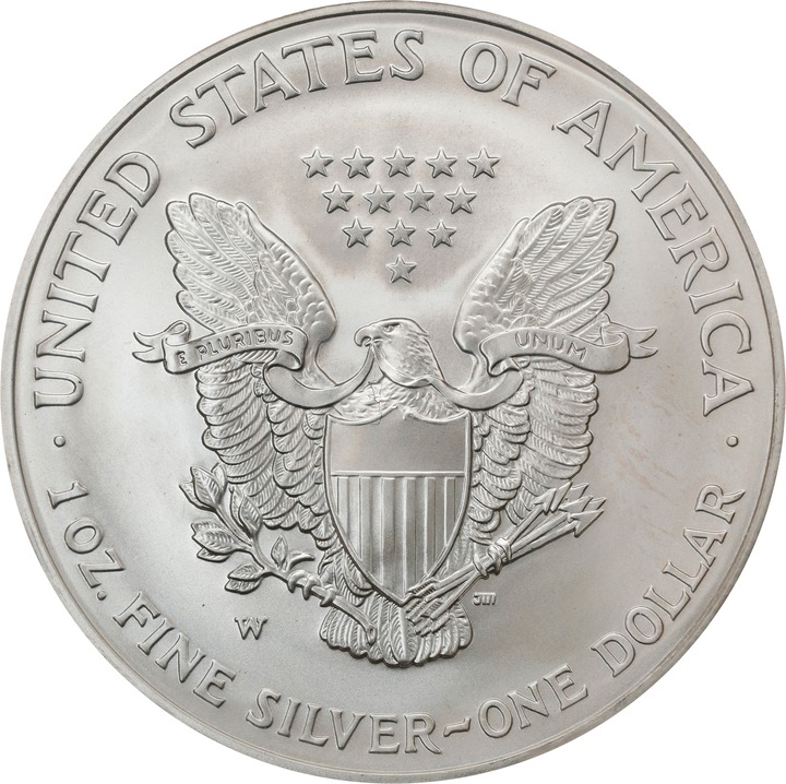 2006-W $1  Silver Eagle, Burnished MS70 thumbnail 18