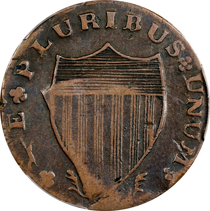 1788 Copper New Jersey, Running Fox Before Legend MS BN thumbnail 10