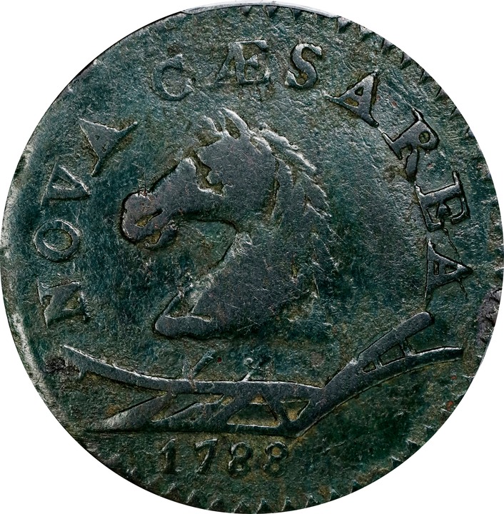 1788 Copper New Jersey, Head Left MS BN thumbnail 3
