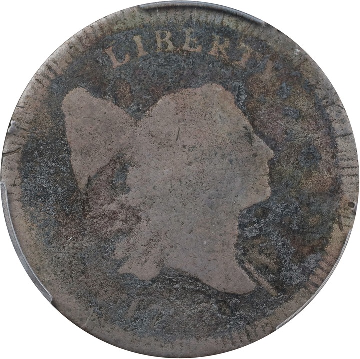1797 1/2c Plain Edge, Centered Head MS BN thumbnail 4