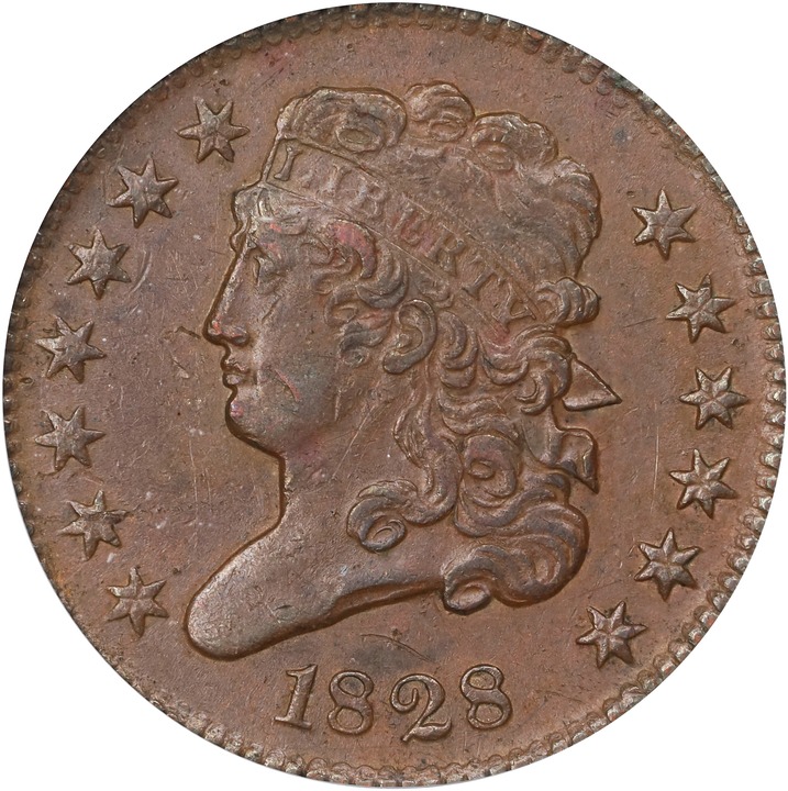 1828 1/2c 13 Stars MS BN thumbnail 7