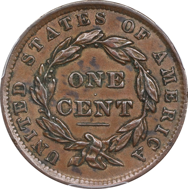 1837 1c Head of 1838 MS BN AU55 BN thumbnail 2