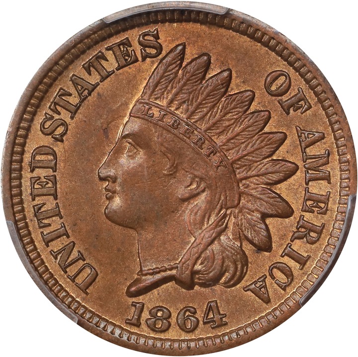 1864 1c Bronze MS BN thumbnail 16