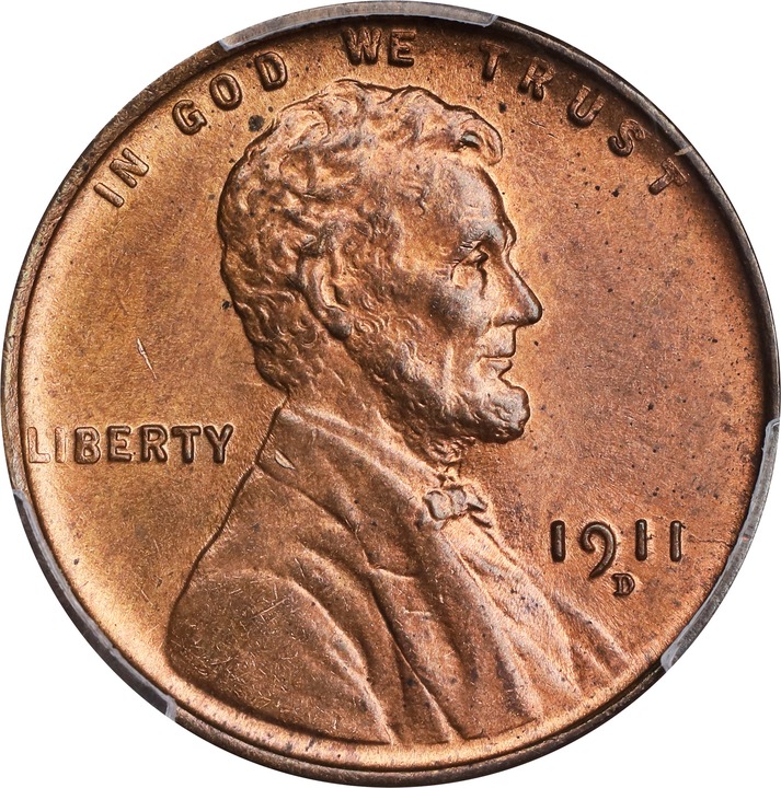 1911-D 1c MS RB MS63 RB thumbnail 3