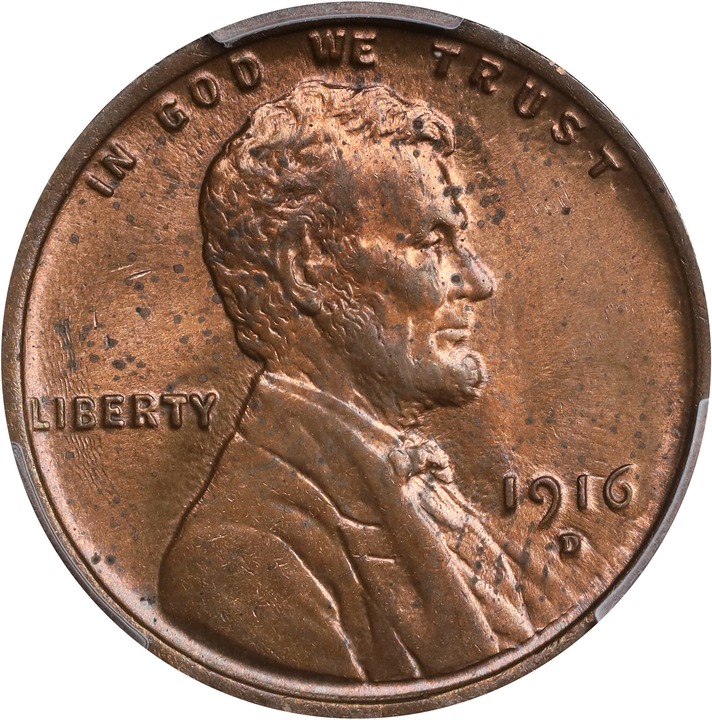 1916-D 1c MS RB MS63 RB thumbnail 3