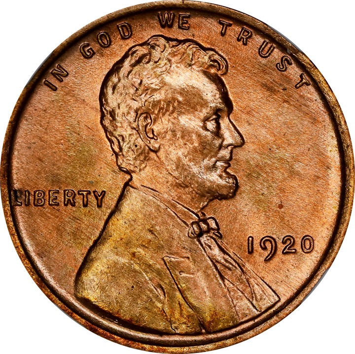 Image for 1920 1c MS RB MS64 RB