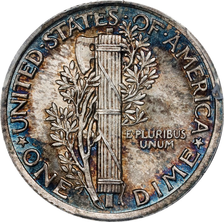 1919 10c MS FB MS63 FB thumbnail 6