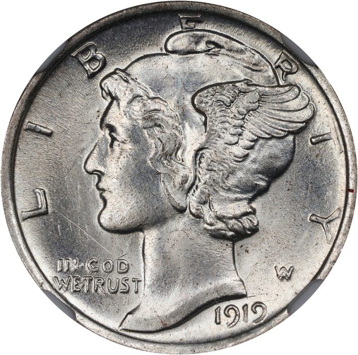 1919-D 10c MS thumbnail 7