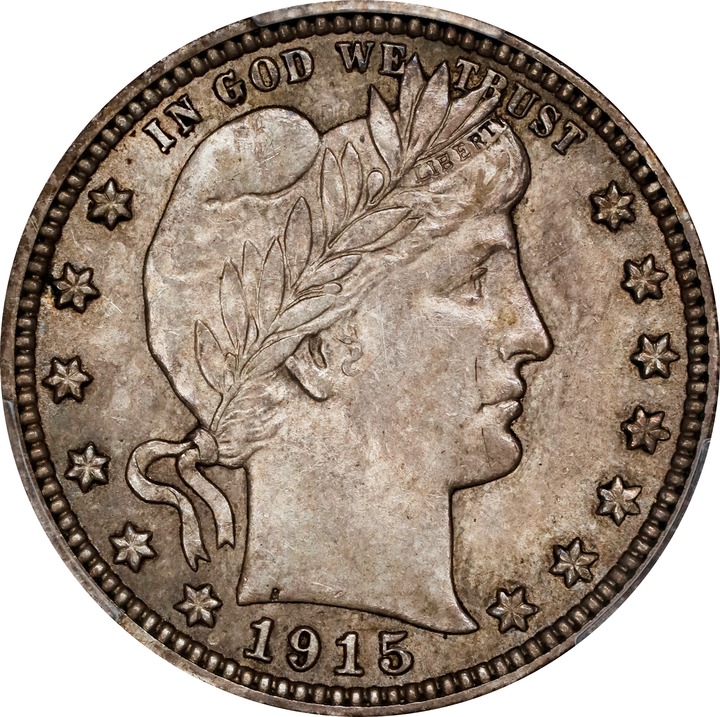 Image for 1915 25c MS62