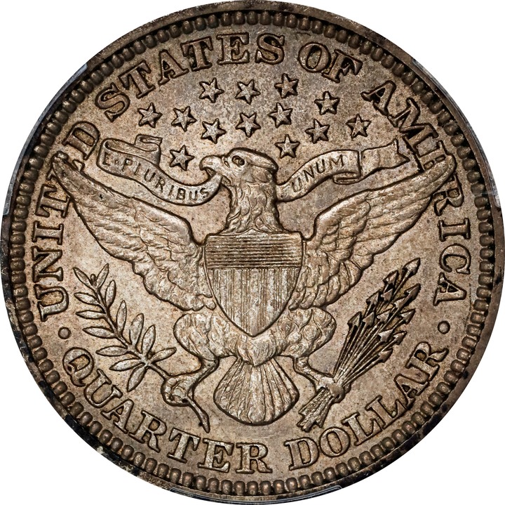 1915 25c MS62 thumbnail 2