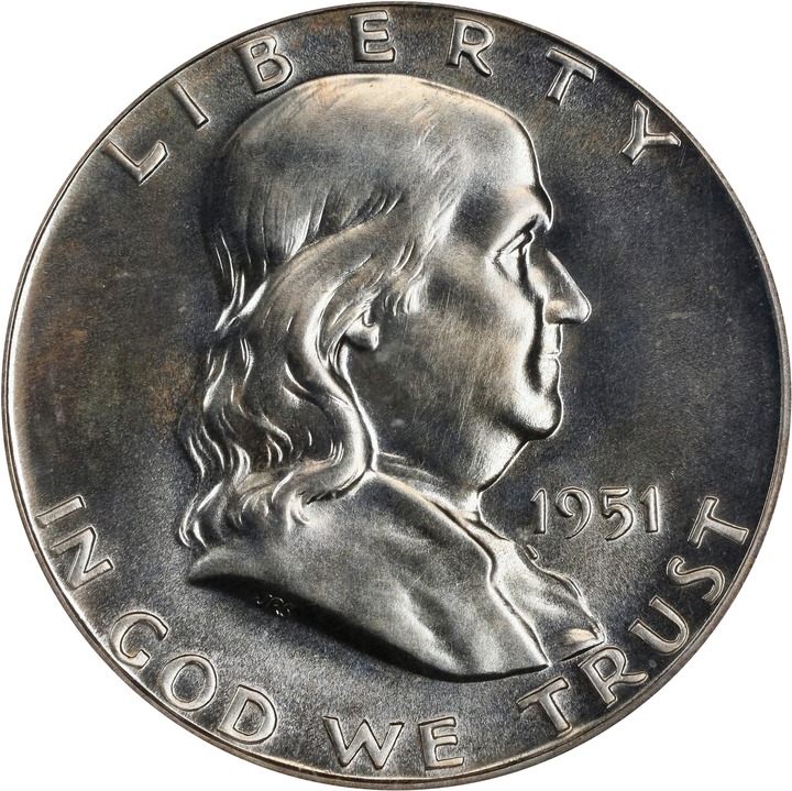 1951 50c PR68 CAC thumbnail 23